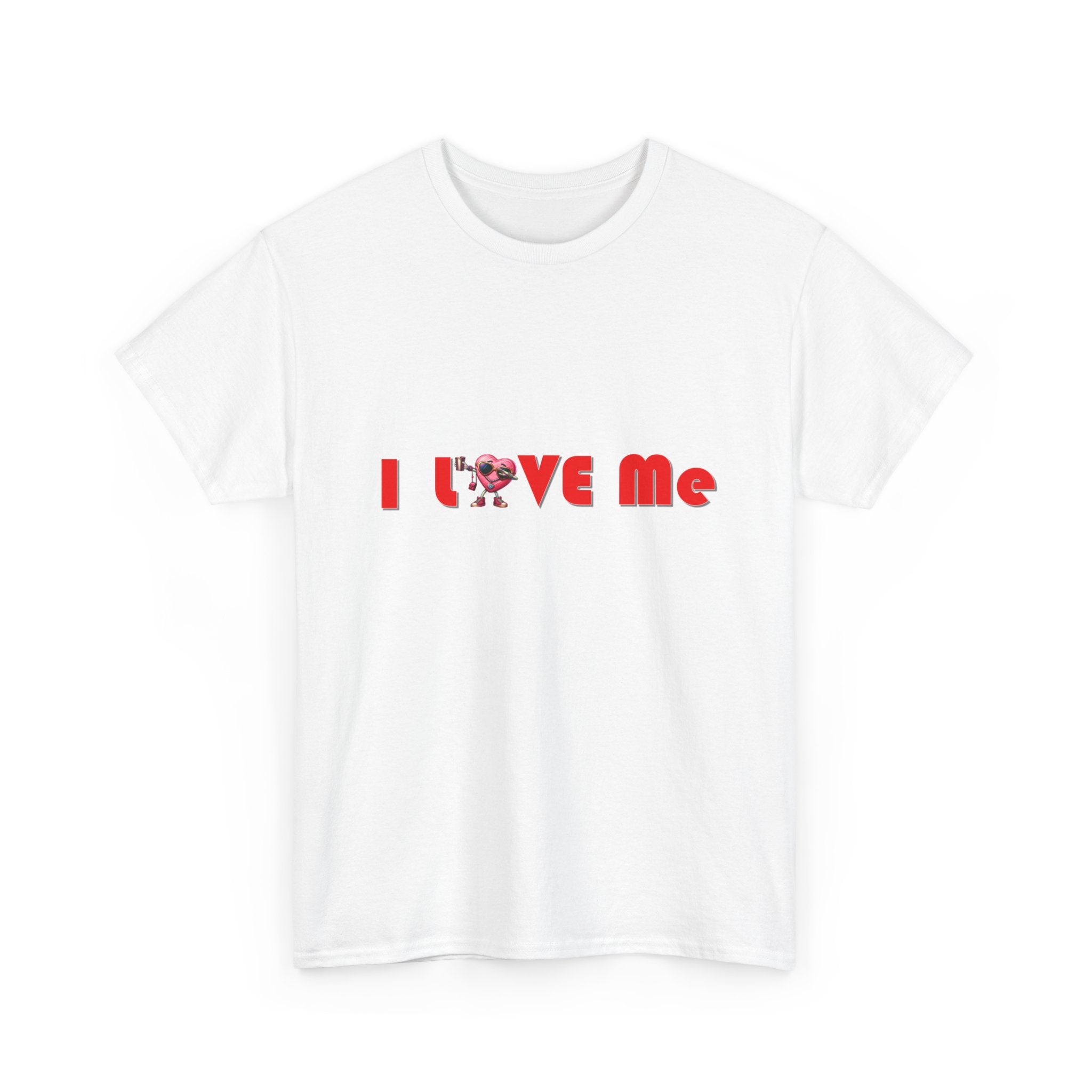 I Love Me Tee — Self-Love Heart Graphic T-Shirt