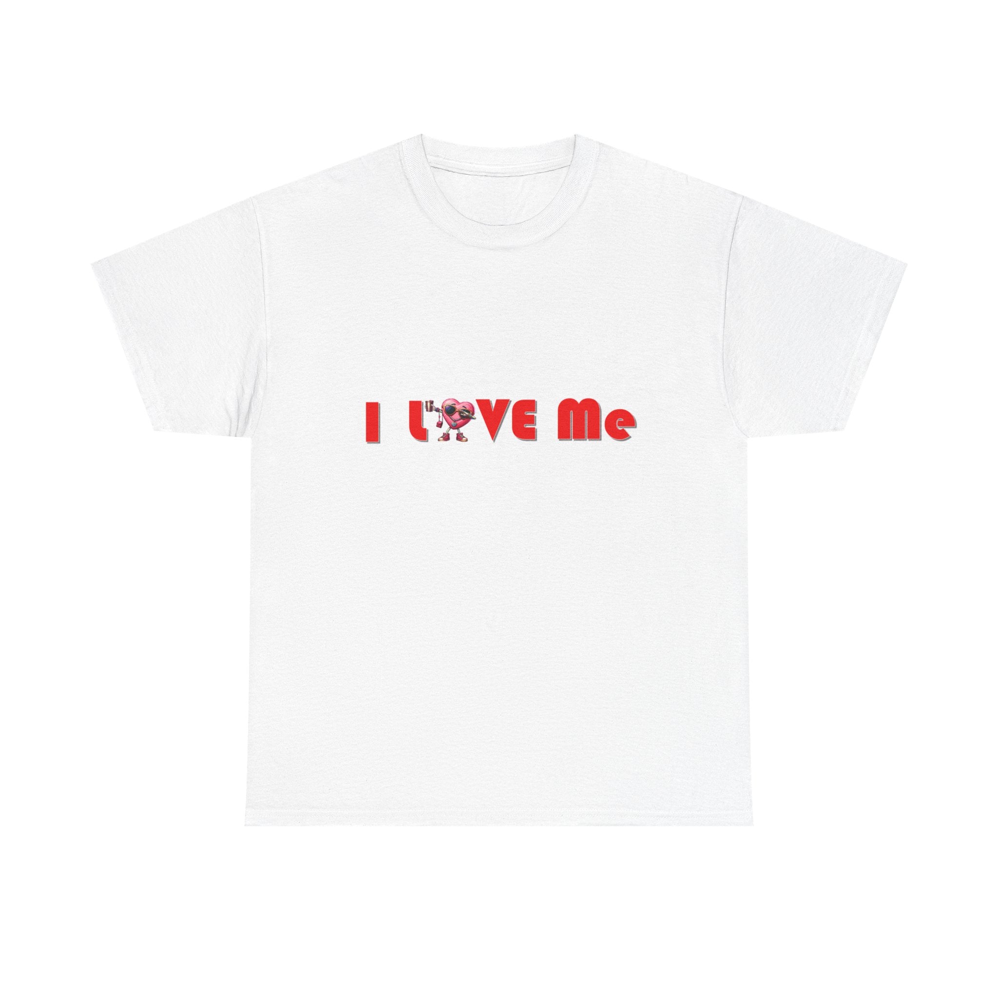 I Love Me Tee — Self-Love Heart Graphic T-Shirt