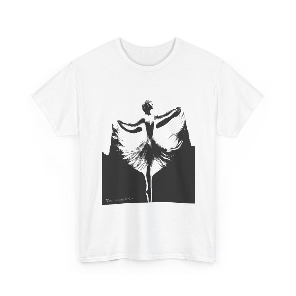 Ballet Silhouette T-Shirt — Elegant Ballerina Dance Tee